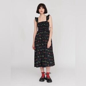 NWT Lazy Oaf Picking Flowers Dress